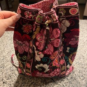 Vera Bradley Fabric drawstring backpack